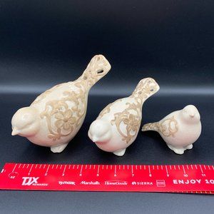 Three Ceramic Birds-Spring, Easter